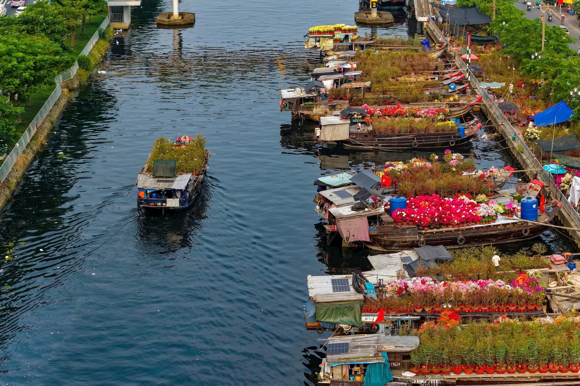 Nhộn nhịp Hội hoa Xuân, chợ hoa 