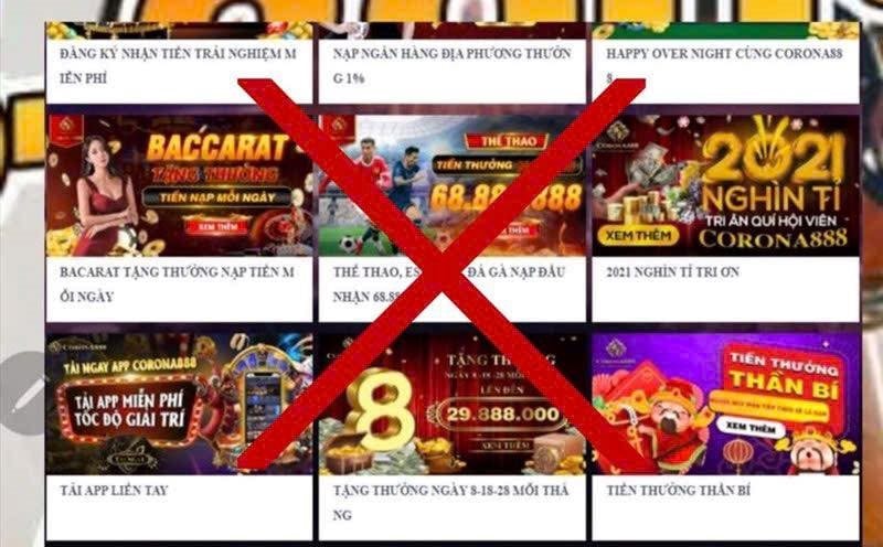 Công an TP.HCM cảnh báo chiêu trò quà tặng trá hình cờ bạc