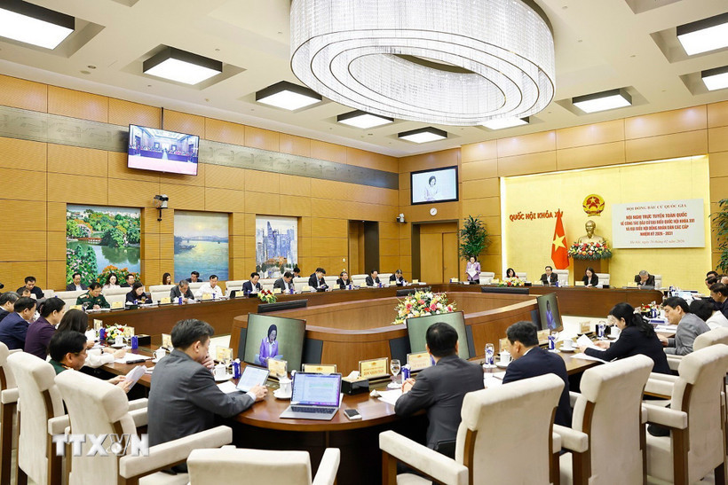 Quang cảnh Hội nghị. (Ảnh: Doãn Tấn/TTXVN)
