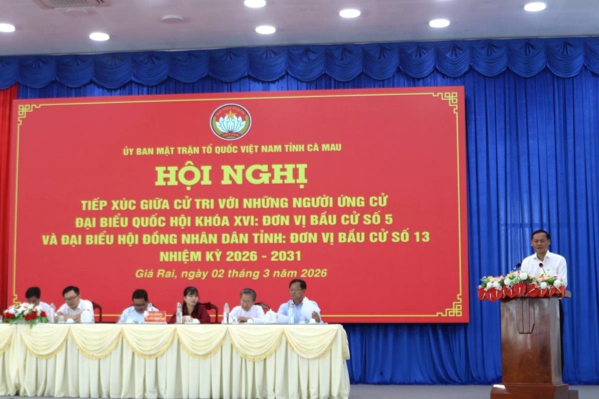 Gặp gỡ ứng viên đại biểu Quốc hội khóa XVI là Thẩm phán