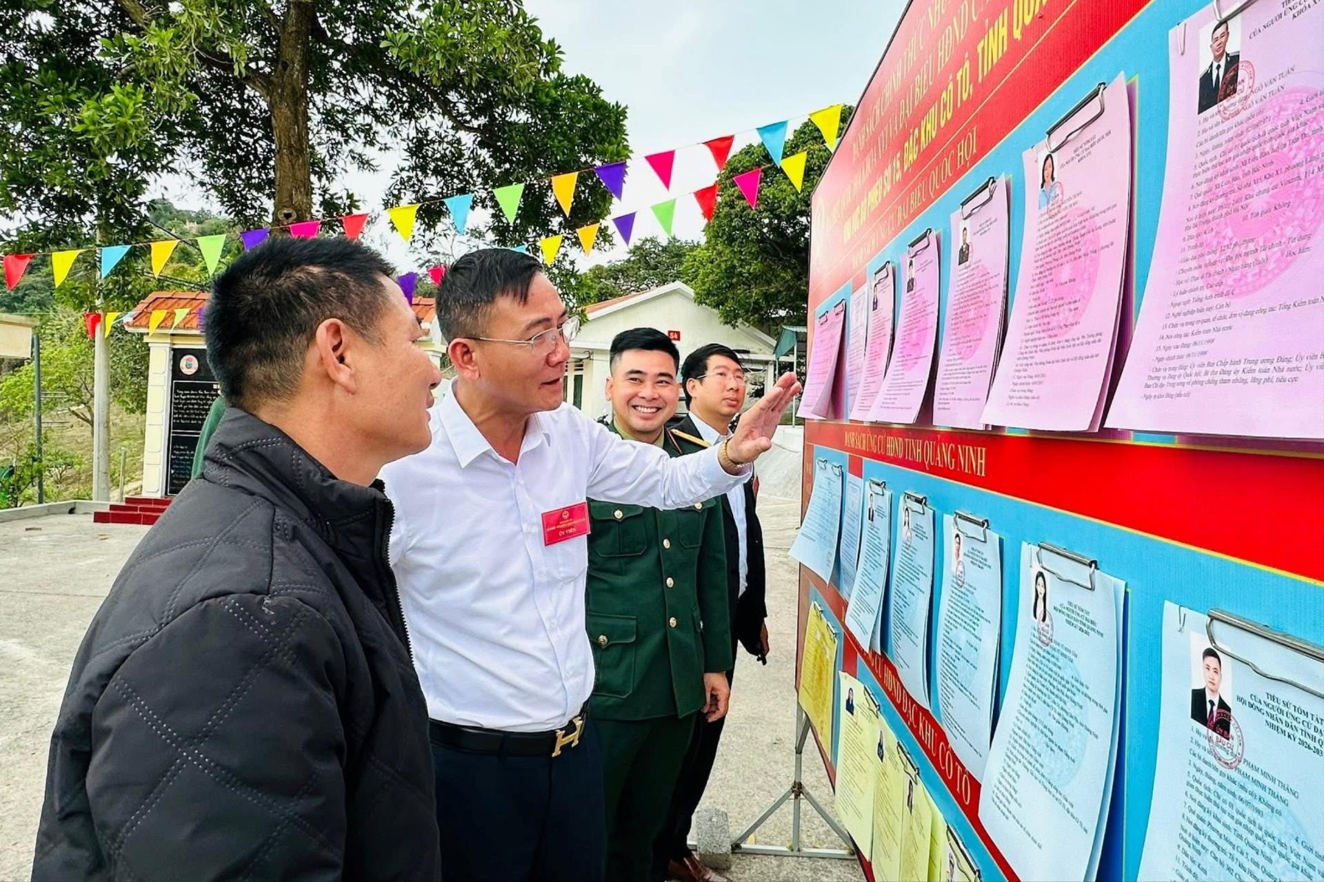 Đảo Trần sẵn sàng cho ngày bầu cử