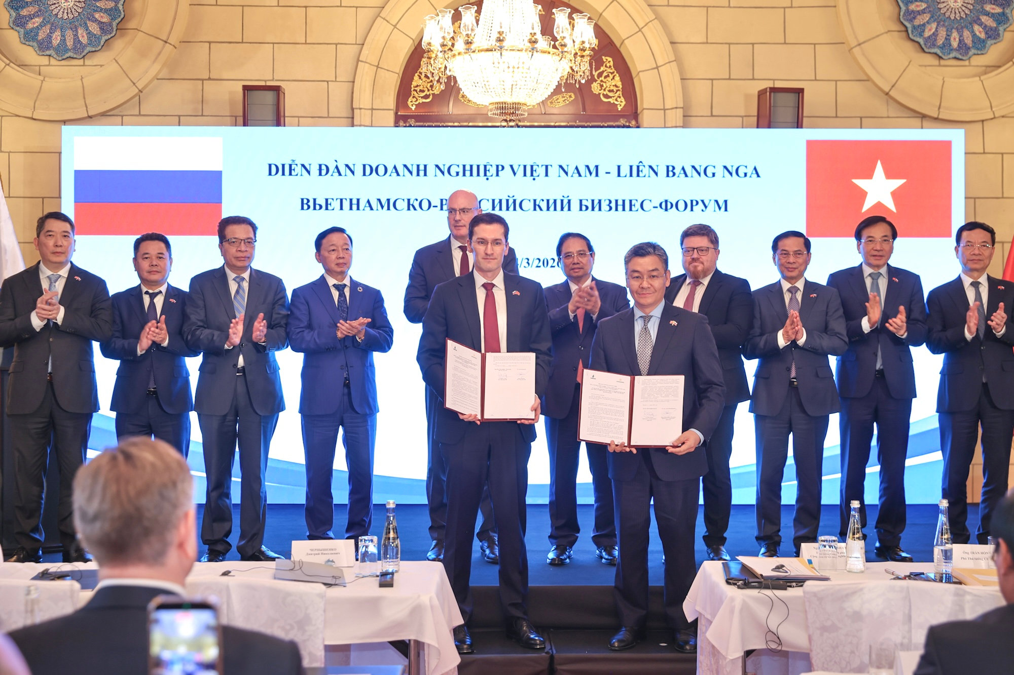 Thủ tướng Phạm Minh Chính dự Diễn đàn doanh nghiệp Việt Nam – Nga- Ảnh 7.