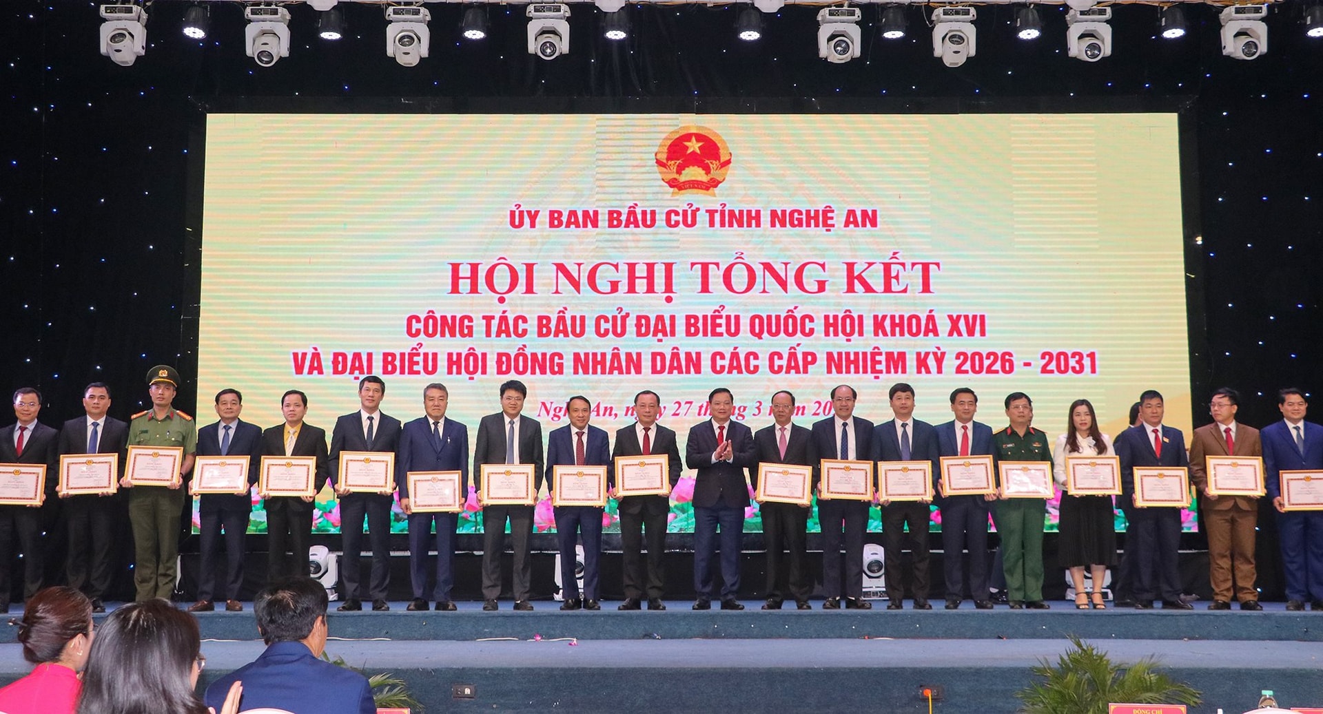 Nghệ An tổ chức Hội nghị tổng kết công tác bầu cử