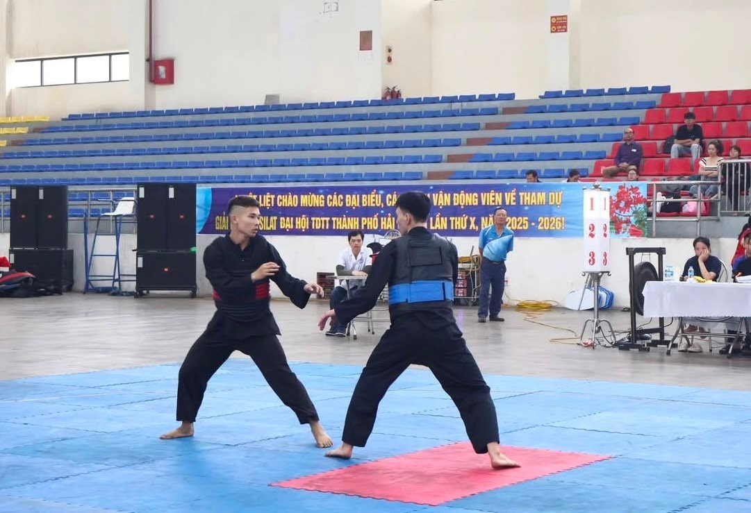 Hải Phòng: Khai mạc môn thi đấu Pencak Silat trong chương trình Đại hội Thể dục Thể thao thành phố