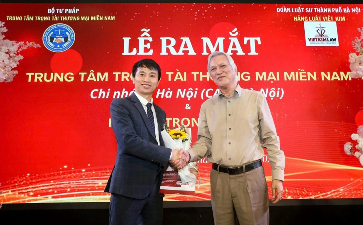 Trung tâm Trọng tài thương mại miền Nam ra mắt Chi nhánh Hà Nội