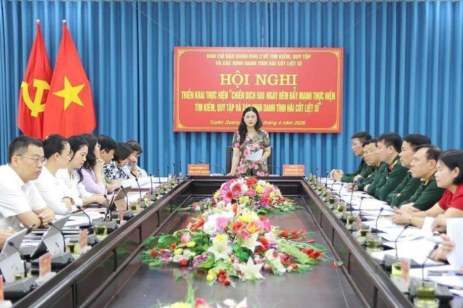 Tuyên Quang triển khai chiến dịch 500 ngày đêm tìm kiếm, quy tập hài cốt liệt sĩ