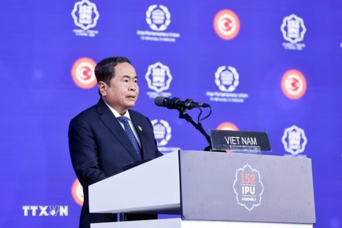 Chủ tịch Quốc hội phát biểu tại IPU-152 về hòa bình, công lý cho thế hệ tương lai