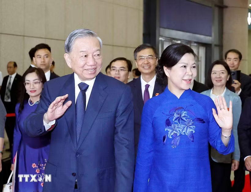 Tổng Bí thư, Chủ tịch nước kết thúc tốt đẹp chuyến thăm cấp Nhà nước đến Trung Quốc- Ảnh 2.