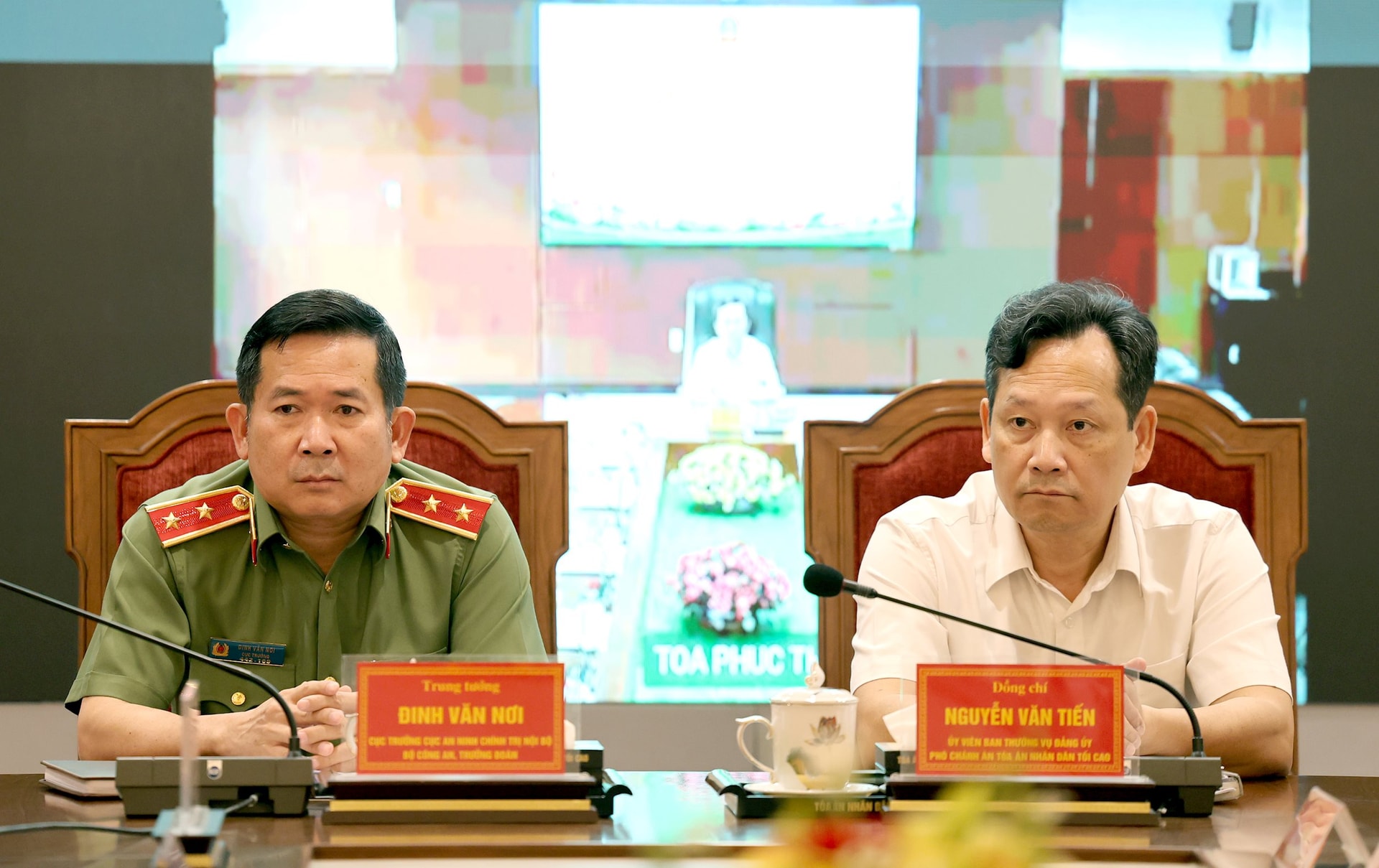 Công bố Quyết định kiểm tra công tác bảo vệ bí mật nhà nước