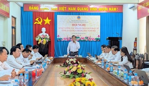 TAND hai cấp tỉnh An Giang hoàn thành tốt nhiều chỉ tiêu công tác
