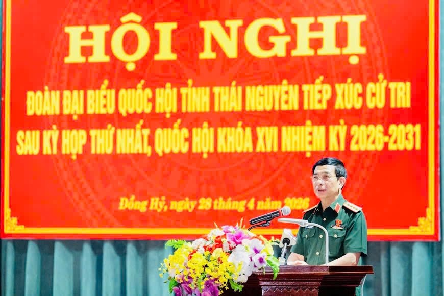 Đại tướng Phan Văn Giang tiếp xúc cử tri sau Kỳ họp thứ Nhất, Quốc hội khóa XVI