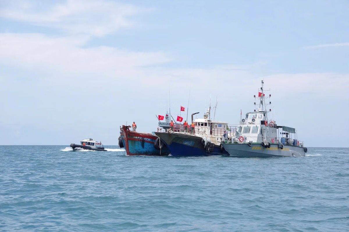 Bộ đội Biên phòng Hải Phòng liên tiếp cứu hộ tàu cá gặp nạn