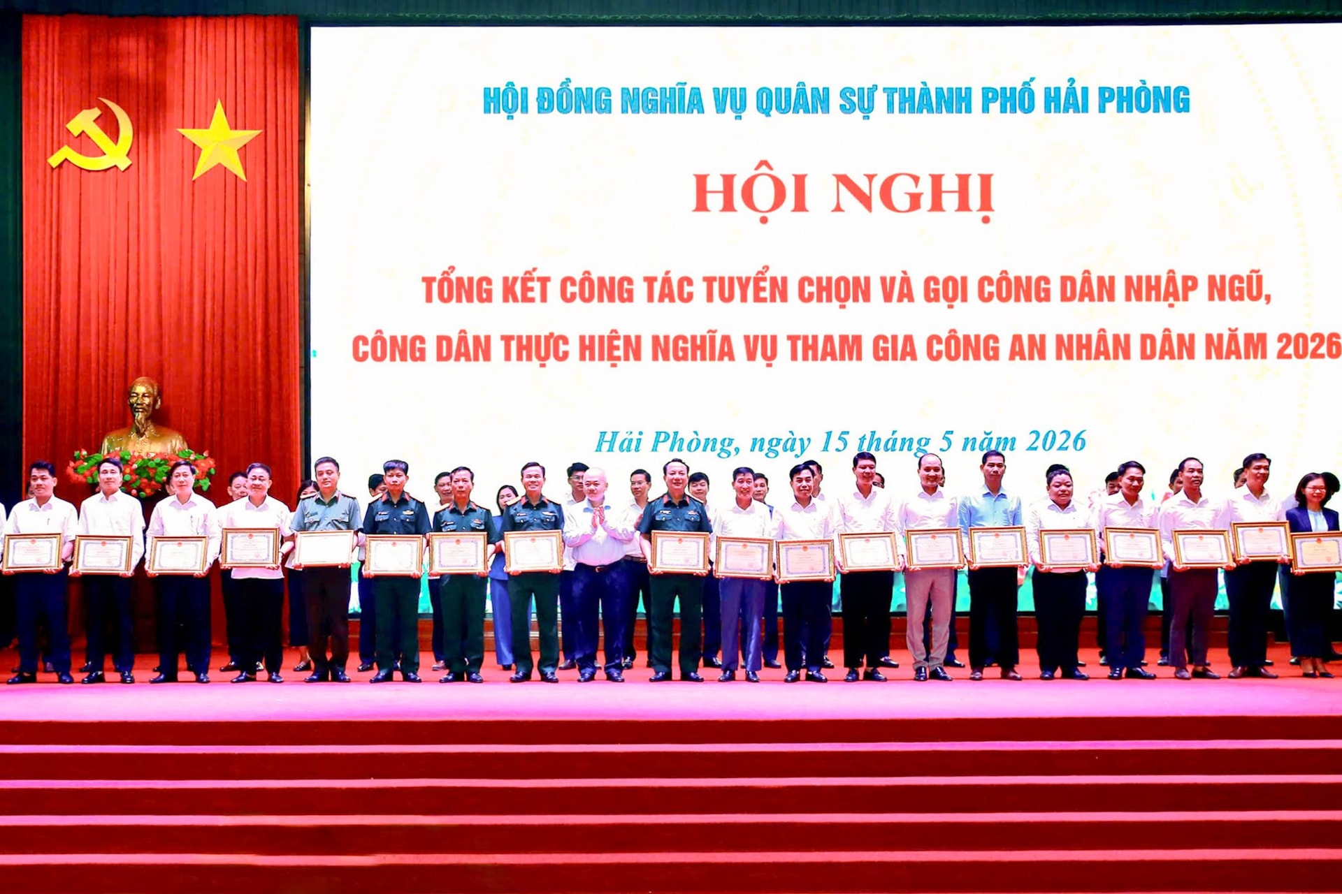 Hải Phòng hoàn thành 100% chỉ tiêu tuyển quân