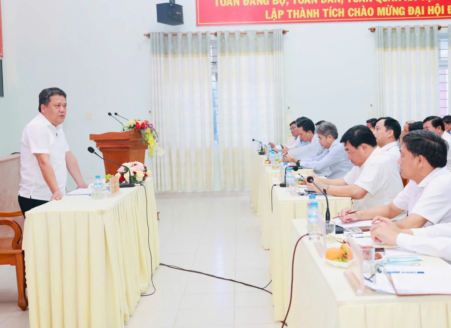 Bí thư Khánh Hòa làm việc với 5 xã khu vực phía bắc