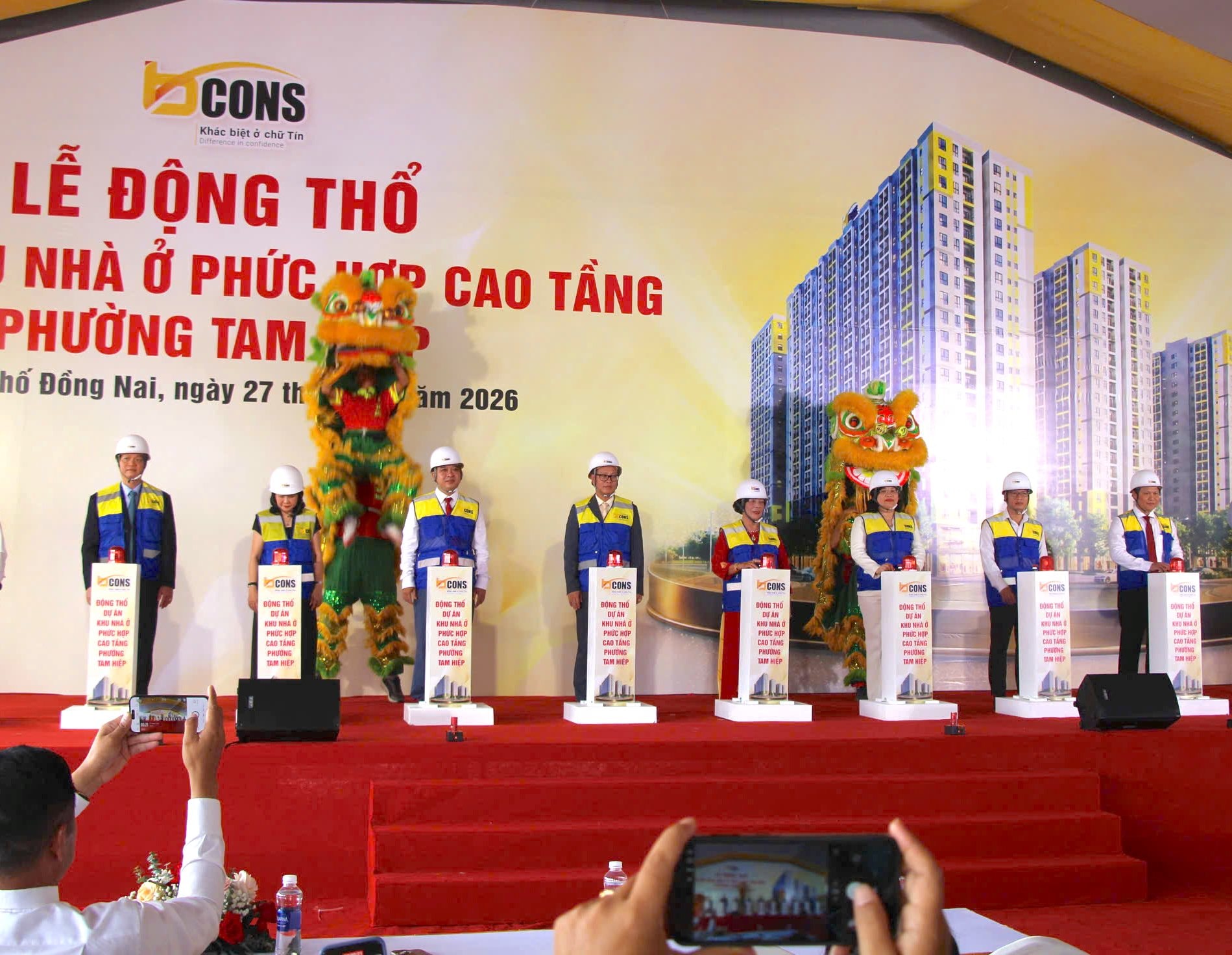 TP Đồng Nai: Động thổ dự án khu nhà ở phức hợp gần 4.500 tỷ đồng