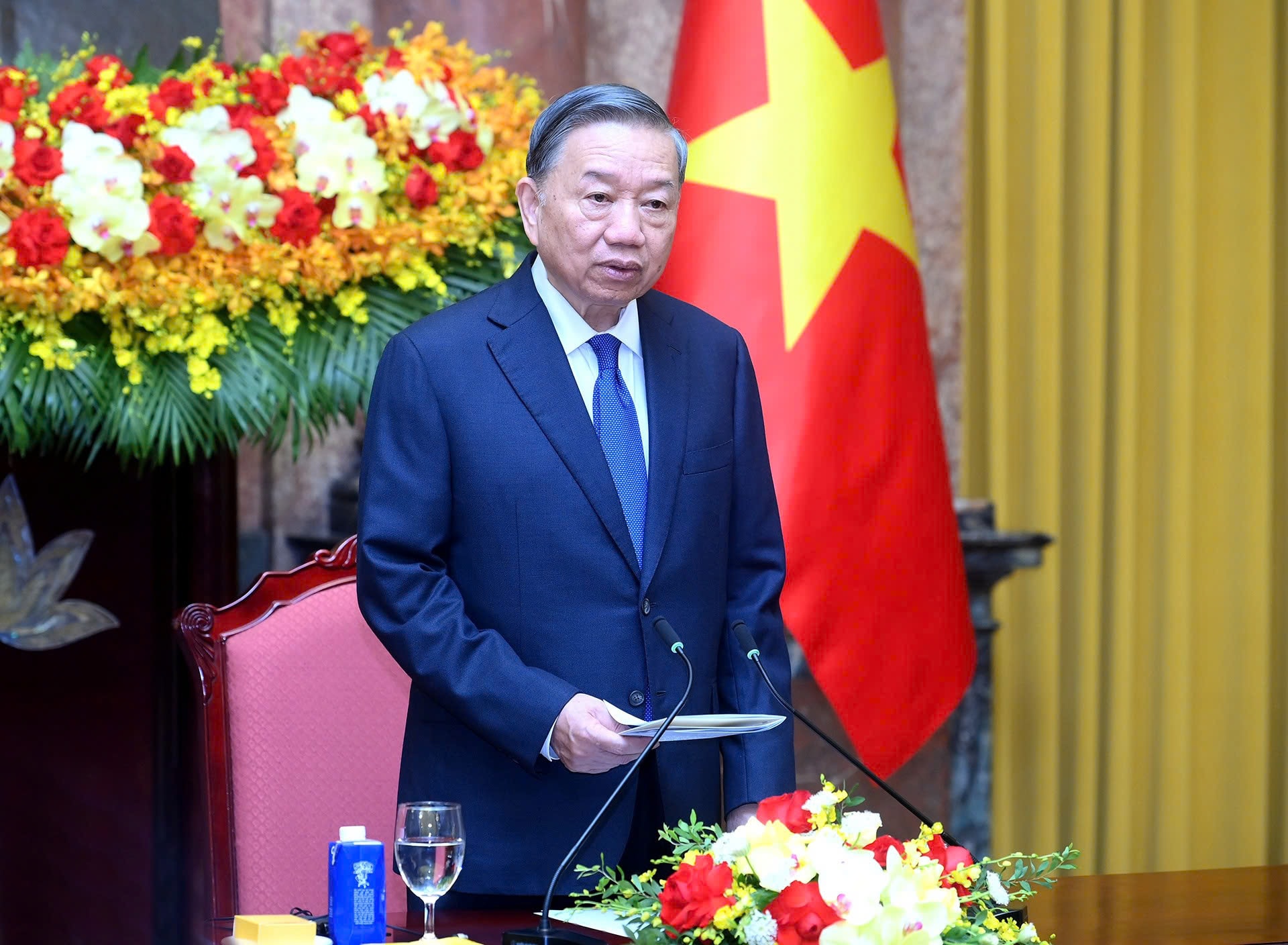 Toàn văn phát biểu của Tổng Bí thư, Chủ tịch nước Tô Lâm tiếp các Trưởng đoàn tham dự Diễn đàn Tương lai ASEAN 2026- Ảnh 1.