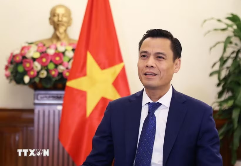 Thứ trưởng Đặng Hoàng Giang, Trưởng SOM ASEAN Việt Nam. (Ảnh: TTXVN phát)