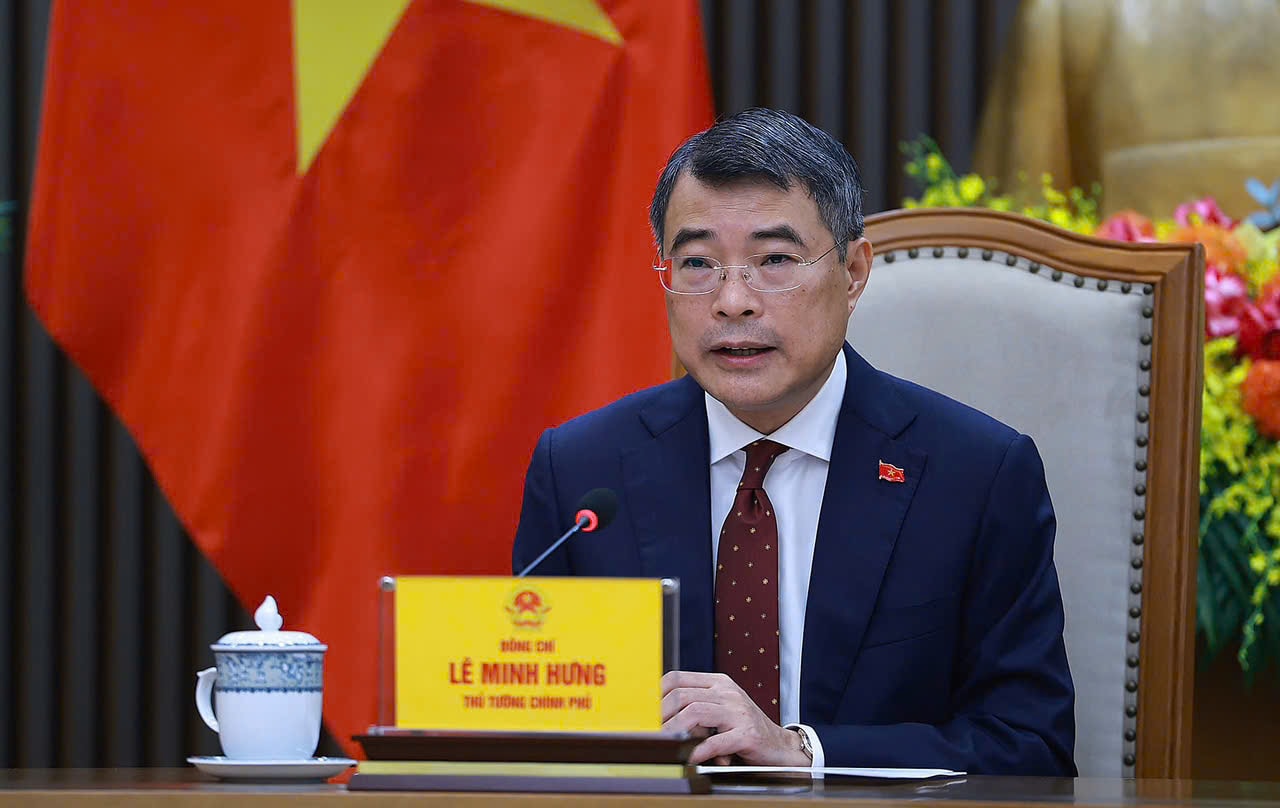 Thủ tướng Lê Minh Hưng điện đàm với Thủ tướng Trung Quốc Lý Cường- Ảnh 1. Thủ tướng Lê Minh Hưng điện đàm với Thủ tướng Trung Quốc Lý Cường- Ảnh 1.