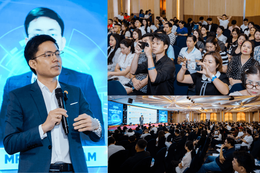 CEO Lê Đức Nam thảo luận cùng các doanh nghiệp về lợi thế cạnh tranh của thương hiệu thời đại mới