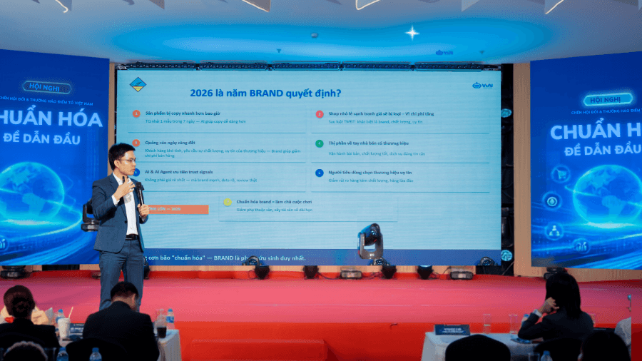 Nhận định từ CEO về chuẩn hóa brand năm 2026