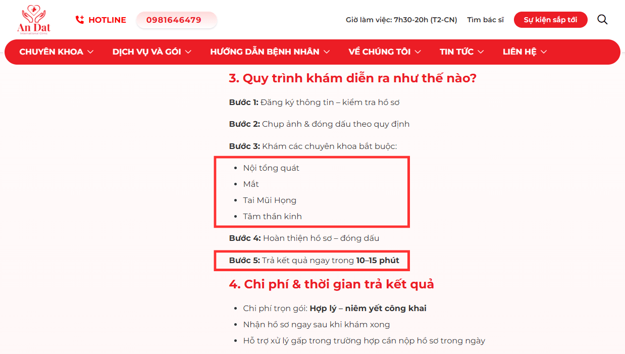 trả kết quả nhanh 2