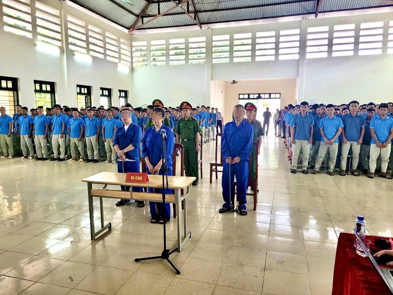 TAND khu vực 1 - Điện Biên xét xử lưu động 3 vụ án về ma túy tại Cơ sở cai nghiện tỉnh Điện Biên.