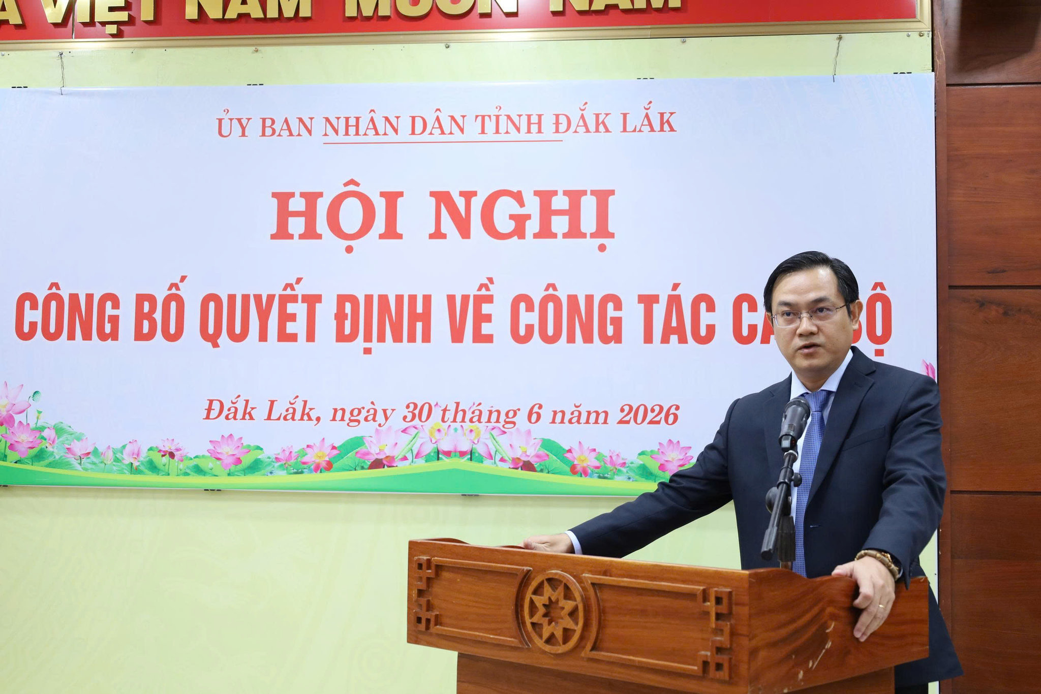 Tân Giám đốc Sở xây