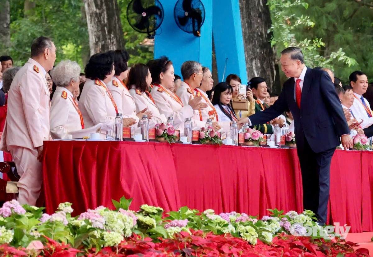 Tổng Bí thư, Chủ tịch nước Tô Lâm dự Lễ kỷ niệm 50 năm Thành phố Sài Gòn - Gia Định mang tên Bác.