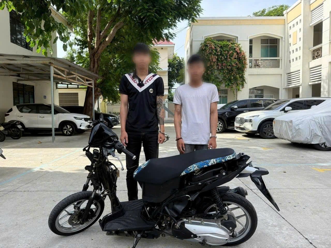 Đối tượng trộm tài sản trong ô tô