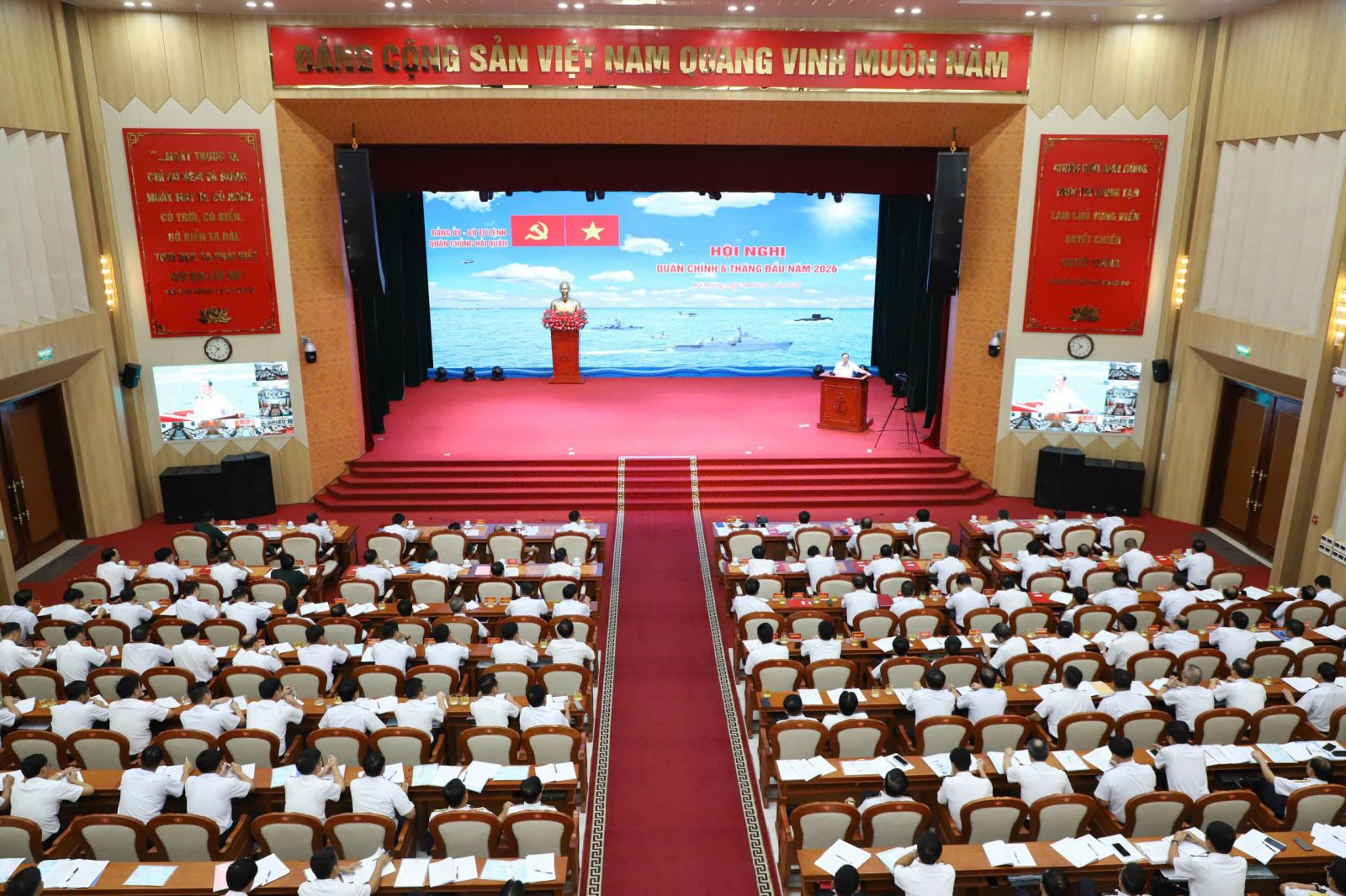 hội nghị quân chính 6 tháng đầu năm