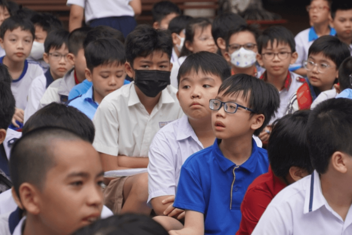 Hà Nội năm học 2026-2027, khoảng 161.000 học sinh sẽ được tuyển vào lớp 6. (Ảnh minh họa).