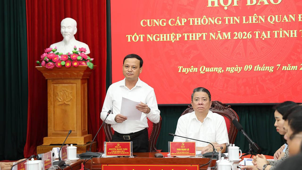 Ông Nguyễn Mạnh Tuấn – Phó Chủ tịch thường trực UBND tỉnh Tuyên Quang.