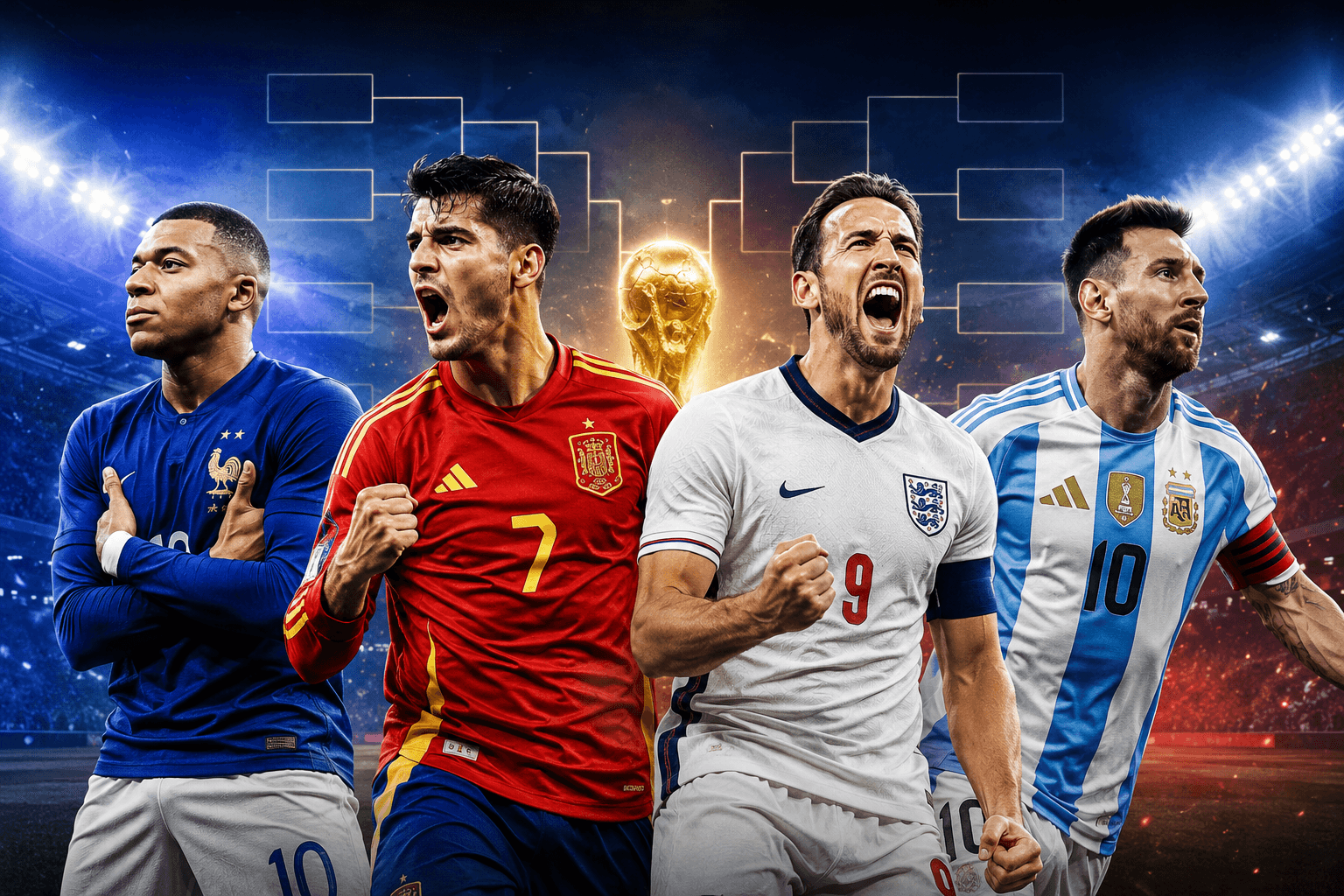 World Cup 2026: Bốn đội tuyển, bốn cách chạm tới trận cuối cùng 
