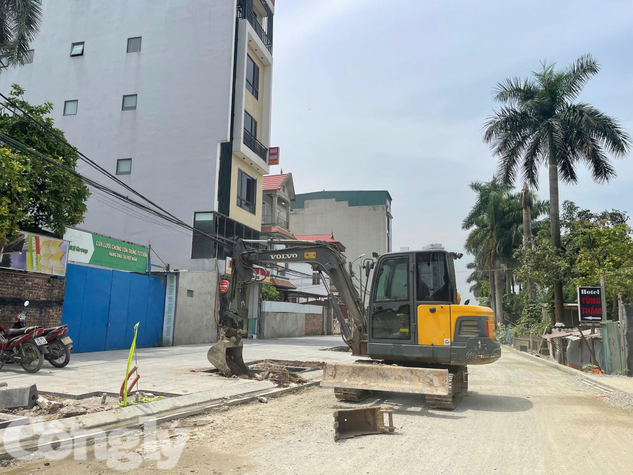 Công tác hoàn trả mặt bằng và cảnh quan tại các vị trí thi công đang được đơn vị nhà thầu đẩy nhanh tiến độ.