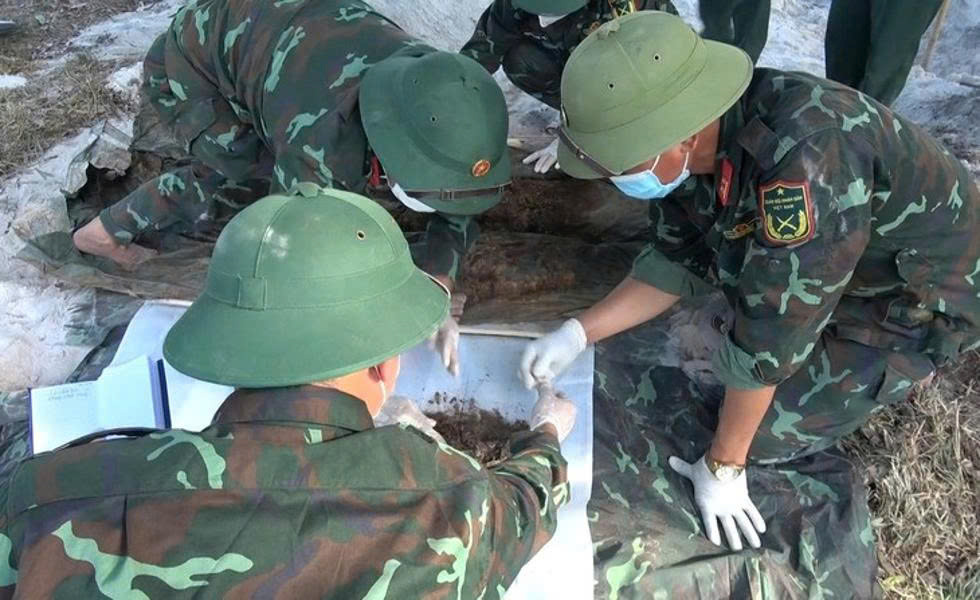 hài cốt liệt sĩ