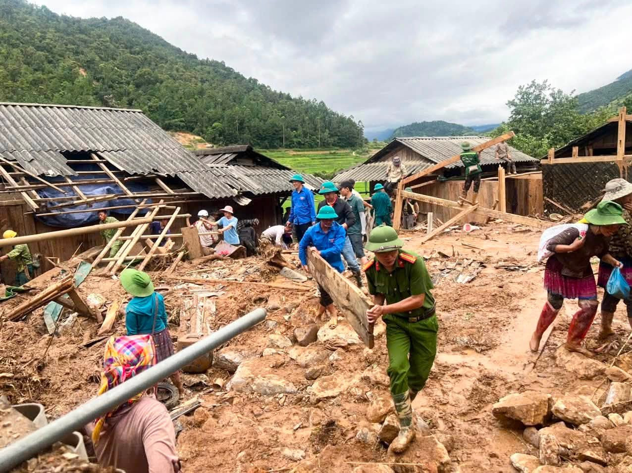 Sơn La khác phục hậu quả mưa lũ