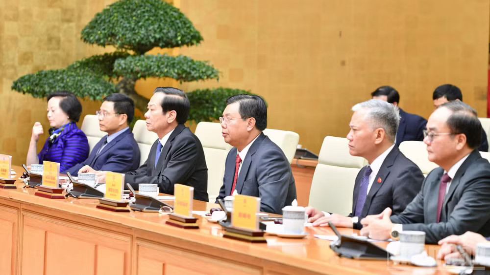 Các đại biểu tham dự buổi lễ. (Ảnh: Thanh Giang)
