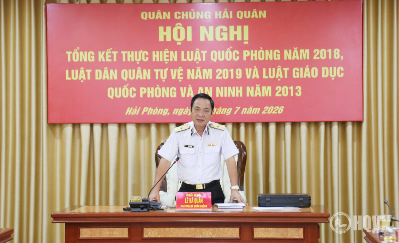 Chuẩn Đô đốc Lê Bá Quân, Phó Tư lệnh Quân chủng Hải quân