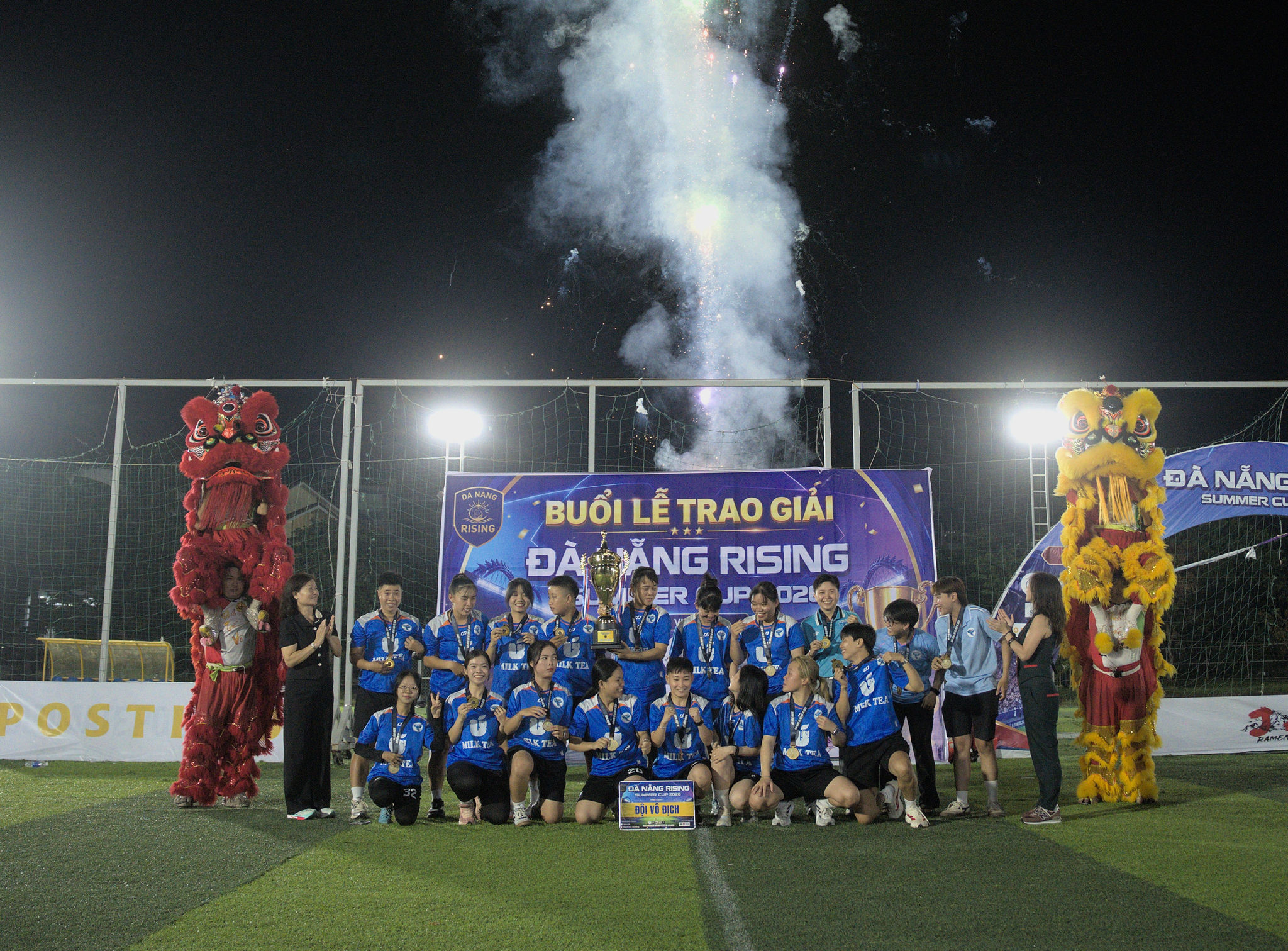Đội vô địch Đà Nẵng Rising Summer Cup 2026.