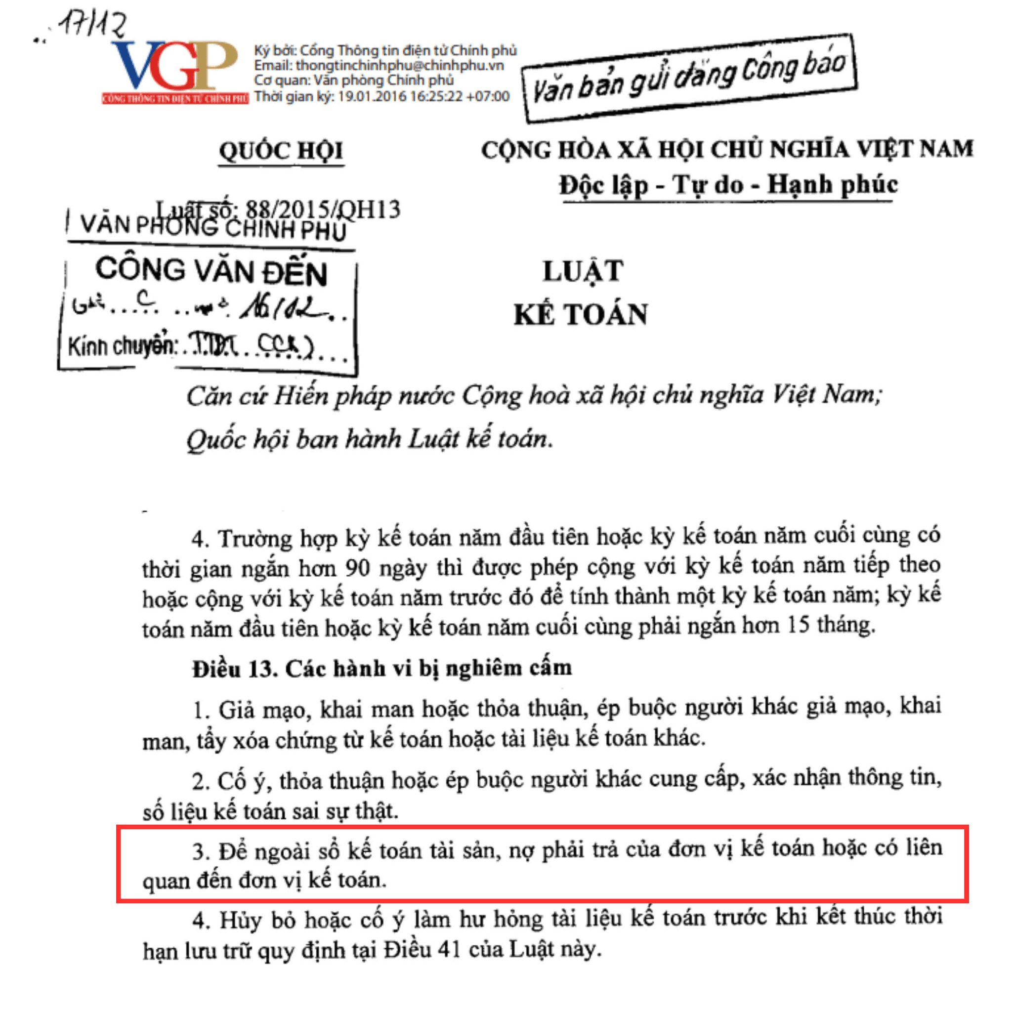 Luật kế toán