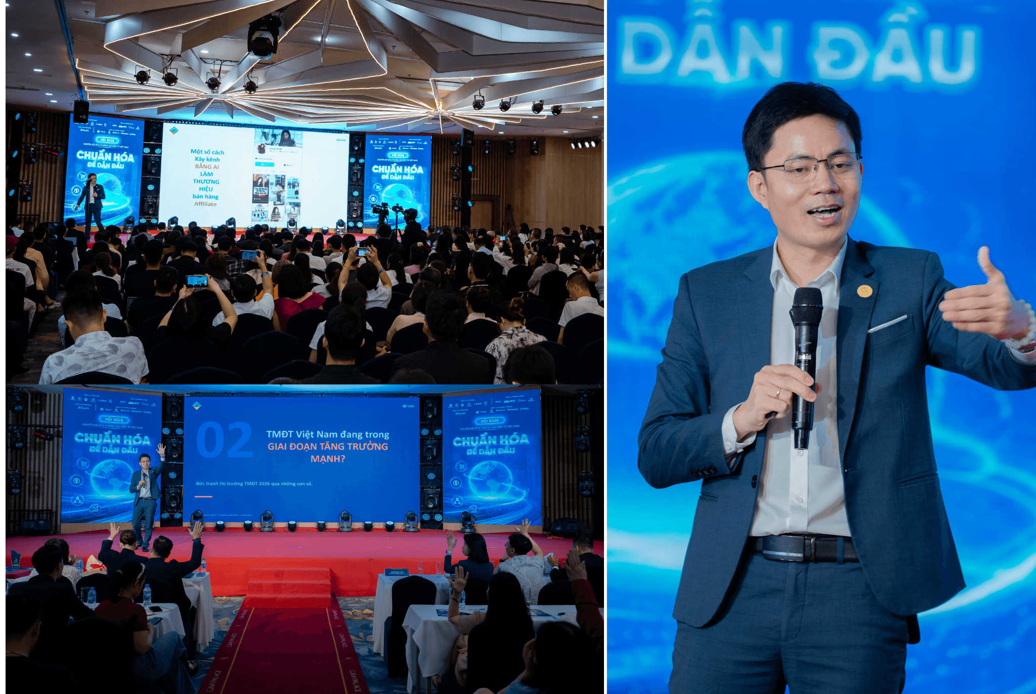 Ông Lê Đức Nam chia sẻ trong Hội nghị Chuyển đổi số và TMĐT 2026 với chủ đề Chuẩn hóa thương hiệu, Key Brandname - Bài toán TMĐT bền vững (1)