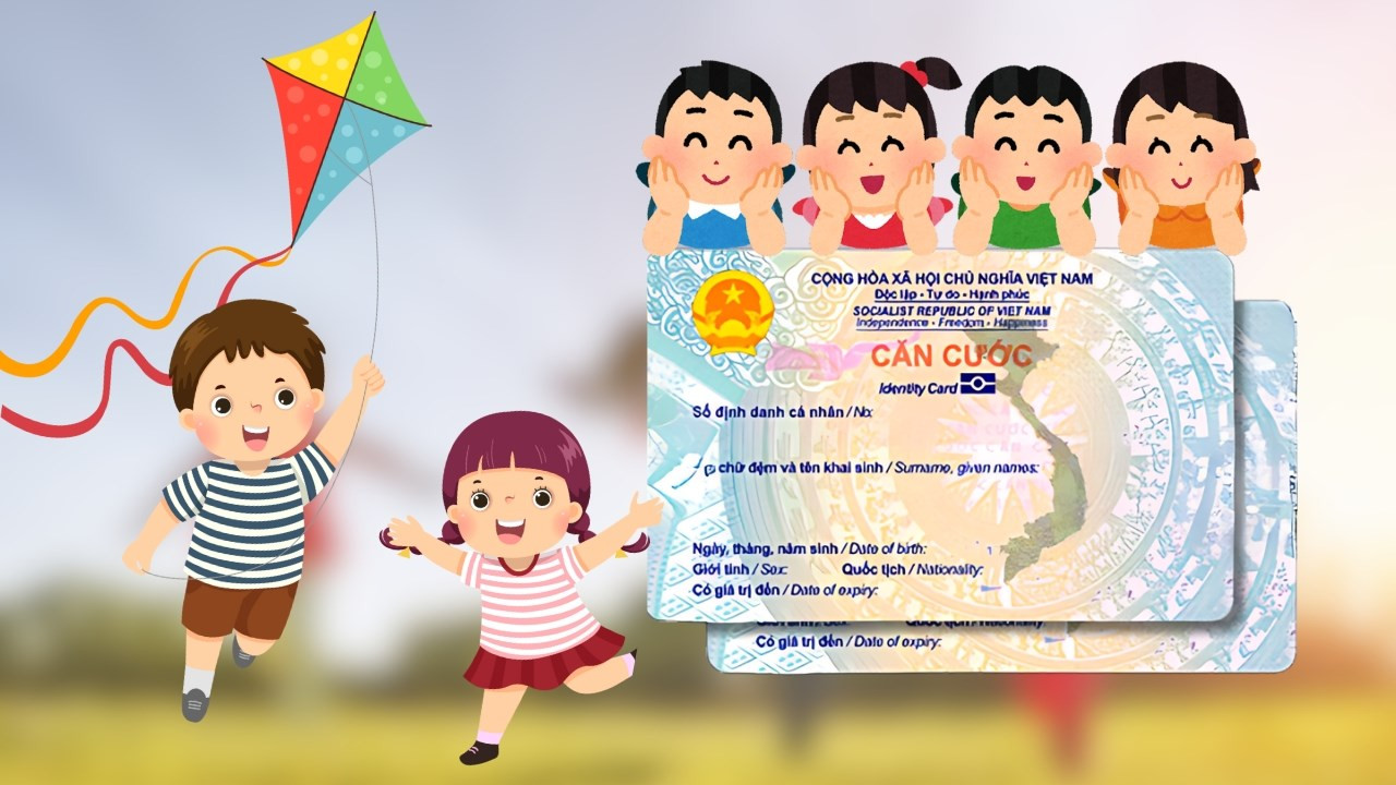 Căn cước công dân cho trẻ