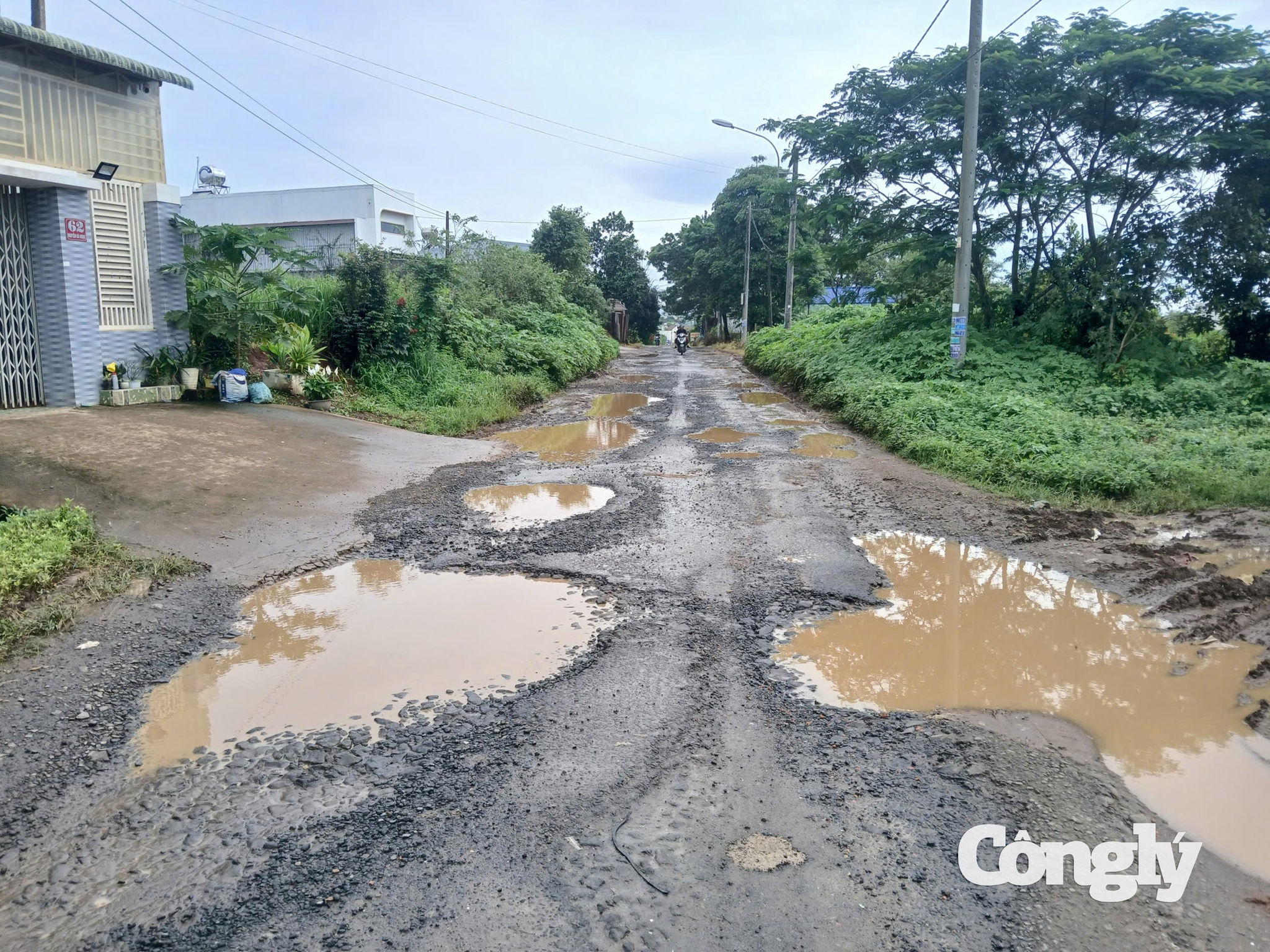 Gia Lai. Đường xuất hiện “ổ voi, ổ gà”, phường lên phương án làm gấp 2