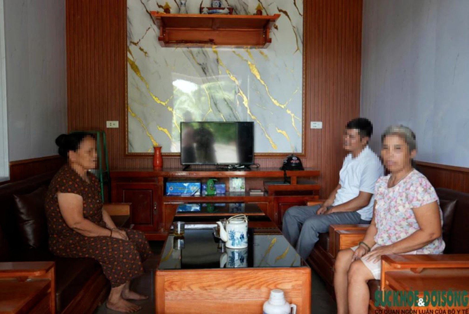Căn nhà của chị Nguyễn Thị Hà (52 tuổi) ở xóm Nghi Hương 3, phường Cửa Lò (Nghệ An).