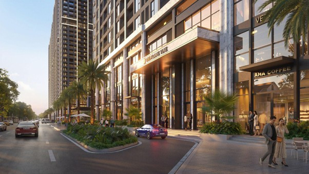 Mô hình mixed-use tại The Flame Vine tạo nền tảng hình thành nên nhịp giao thương và hoạt động thương mại