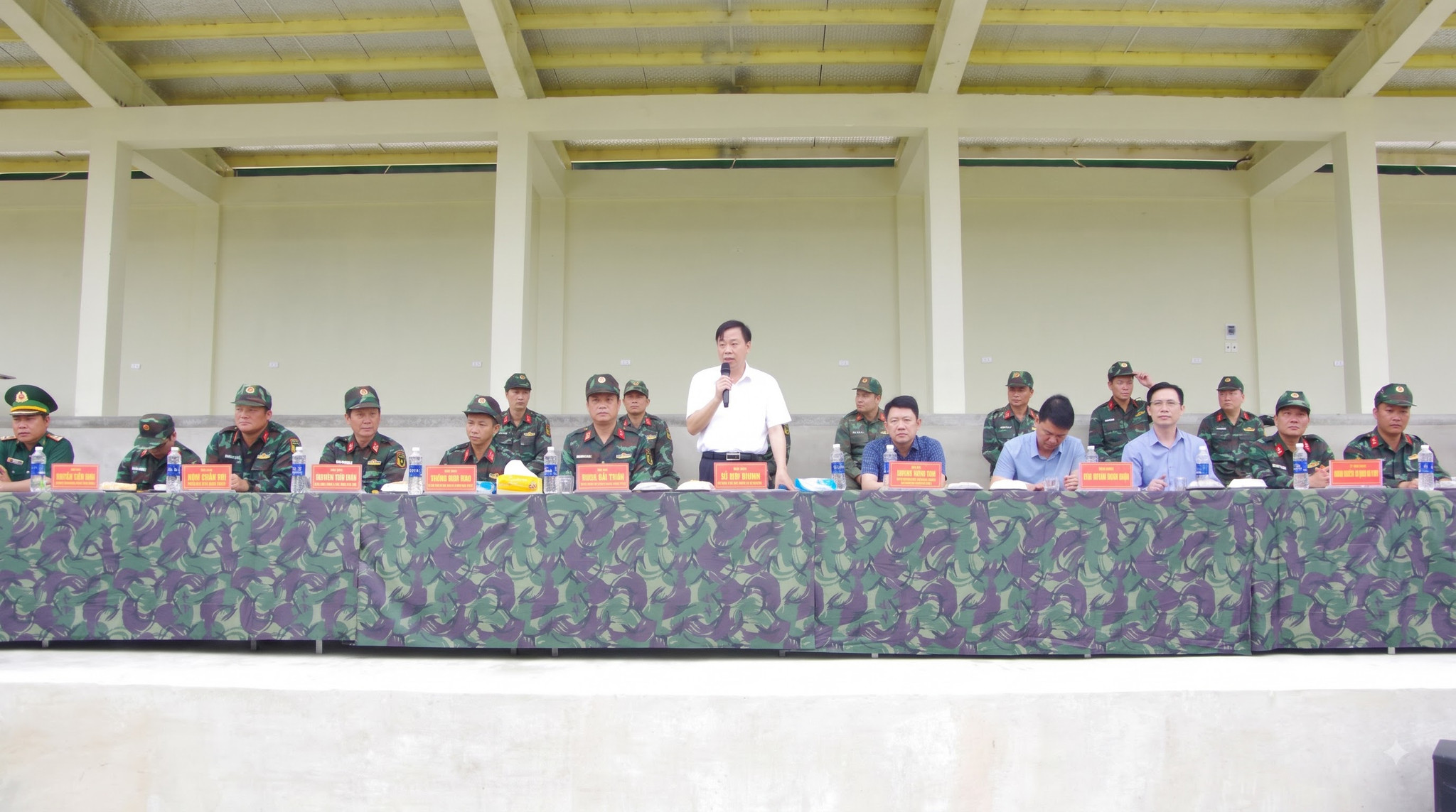 Điện Biên - diễn tập