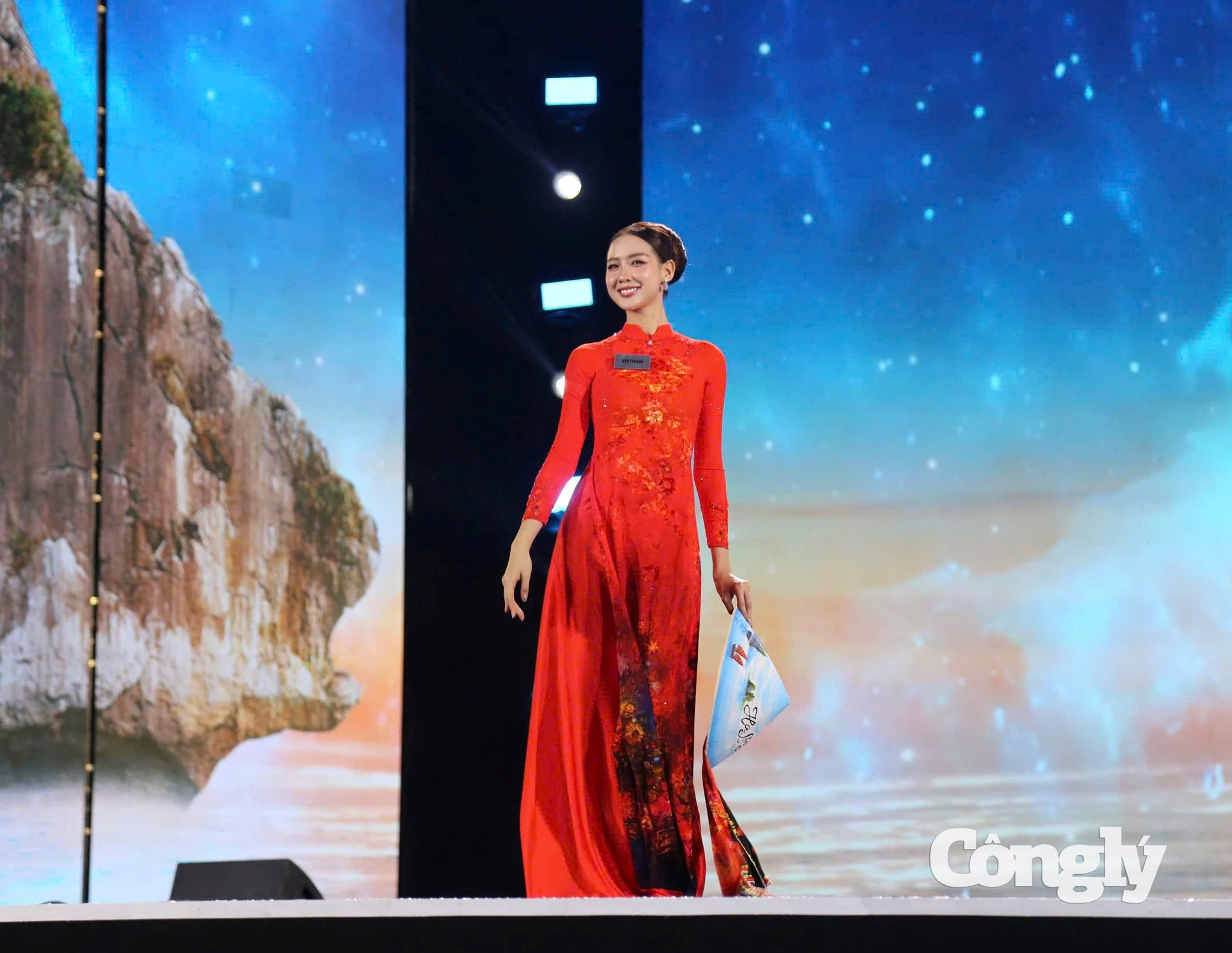 Hoa hậu Lê Nguyễn Bảo Ngọc. (Ảnh: TV)