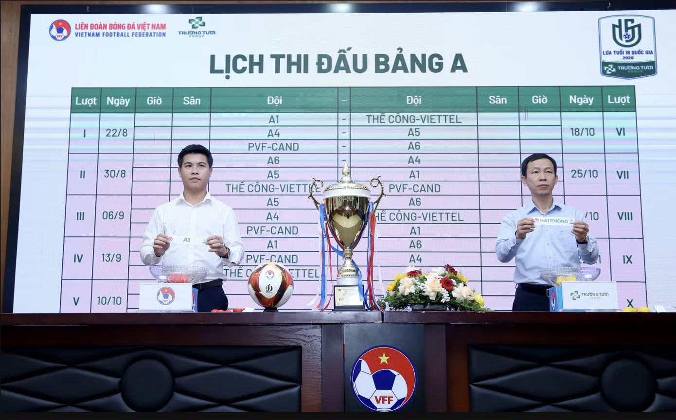 Tập đoàn Trường Tươi là Nhà tài trợ chính Giải bóng đá Vô địch lứa tuổi 16 quốc gia 2026 - Ảnh 1.