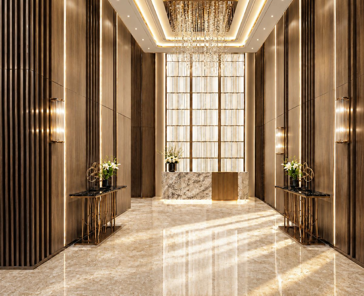 Phòng tắm hoàn thiện thiết bị Grohe sang trọng, kiến tạo không gian thư giãn chuẩn resort.