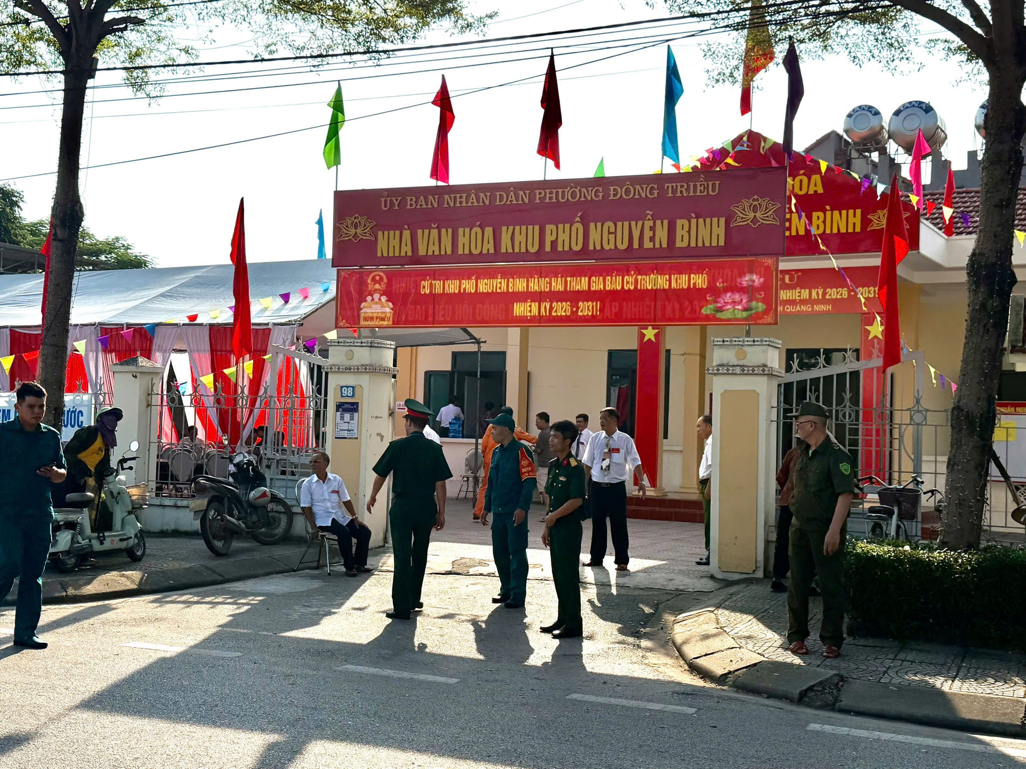 bầu cử trưởng thôn khu phố Nguyễn Bình